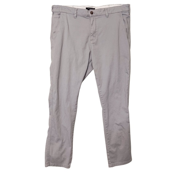 LOT OF 4 MATCHSTICK Argus Chino Mens Pants in Khaki Faded Blue Navy Gray XXL 36 - Picture 9 of 15